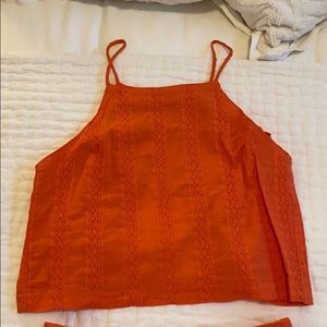 Matching two piece summer outfit!